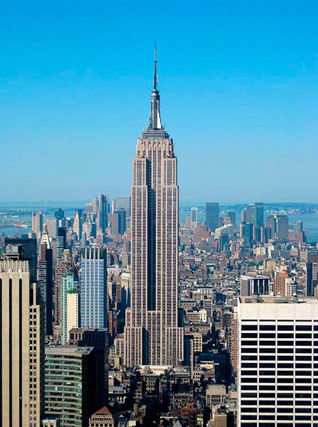 Статья на немецком языке с переводом и упражнениями. Эмпайр Стейт Билдинг. Das Empire State Building.