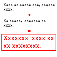 die Schlussfolgerung