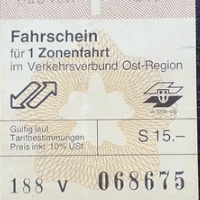 der Fahrschein