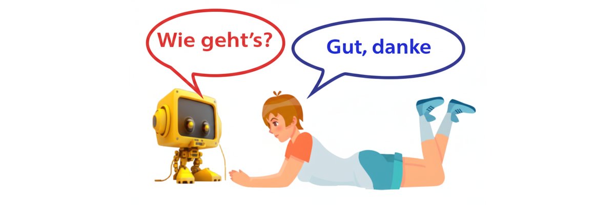 Диалоги по ролям на немецком языке с озвучкой