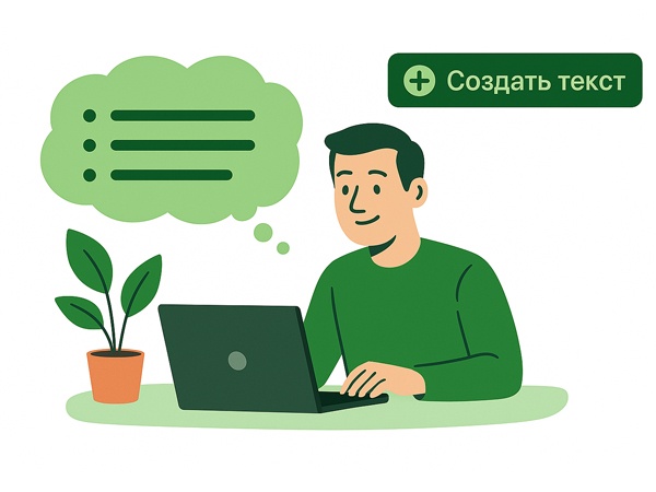 Генерация текста на немецком языке с ИИ