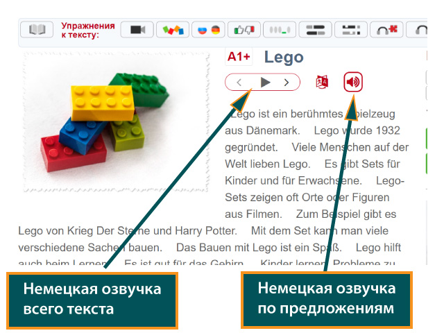 Текст для чтения с озвучкой